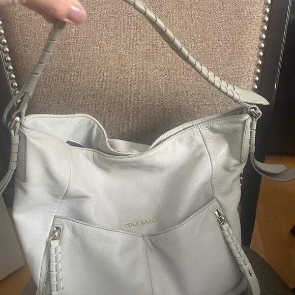 COLE HAAN 'FELICITY' Paloma Leather Hobo Shoulder Bag - Picture 4 of 9